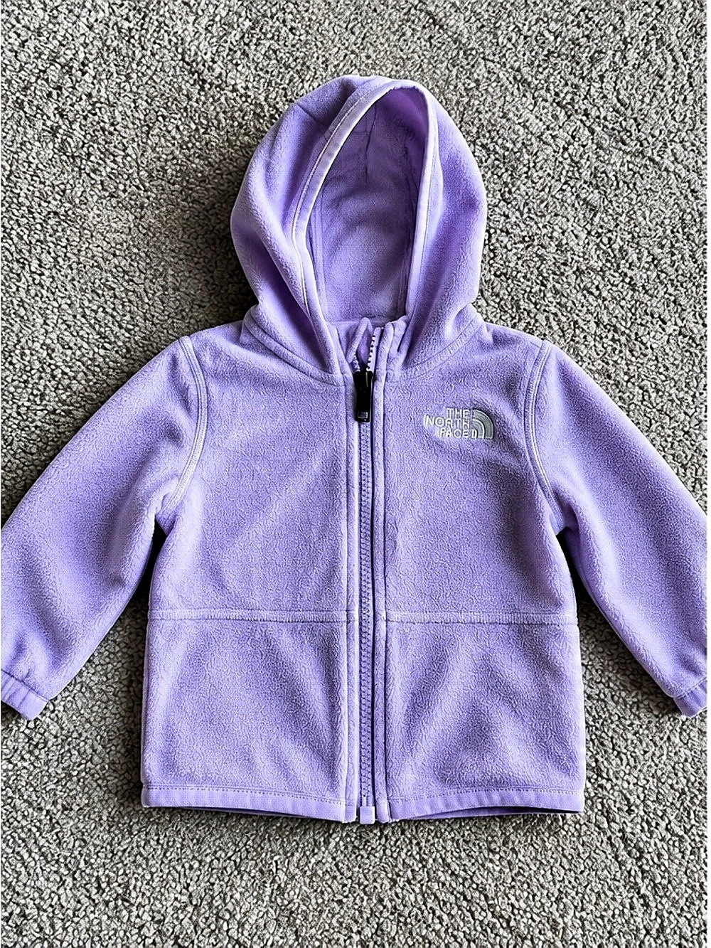 The North Face Oso Hoodie Kids Fleece Jacket Purple & Pink